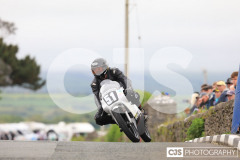 Blackford’s Pre-TT Classic Road Races, Race 6 Quine & Cubbon Printers 250cc Classic & 125cc Post Classic Race. Castletown Corner. Photo by Callum Staley (CJS Photography)