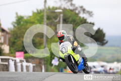 Blackford’s Pre-TT Classic Road Races, Race 6 Quine & Cubbon Printers 250cc Classic & 125cc Post Classic Race. Castletown Corner. Photo by Callum Staley (CJS Photography)