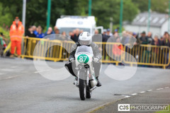 Blackford’s Pre-TT Classic Road Races, Race 6 Quine & Cubbon Printers 250cc Classic & 125cc Post Classic Race. Castletown Corner. Photo by Callum Staley (CJS Photography)