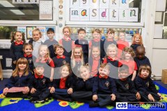 Little Starters 2024, Bumble Bee Class  at Scoill yn Jubileee Primary School. Photo by Callum Staley (CJS Photography)