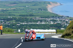 Sidecars, Untimed Free Practice. Guthrie’s Memorial, Isle of Man TT Races 2026. Photo by Callum Staley (CJS Photography)