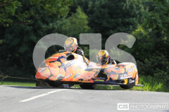 Sidecar Free Practice, Ballaugh Bridge. Isle of Man TT Races 2024. Photo by Callum Staley (CJS Photography)