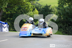Sidecar Free Practice, Ballaugh Bridge. Isle of Man TT Races 2024. Photo by Callum Staley (CJS Photography)