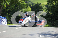 Sidecar Free Practice, Ballaugh Bridge. Isle of Man TT Races 2024. Photo by Callum Staley (CJS Photography)