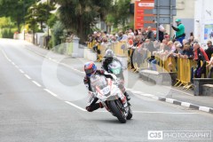 Supersport & Supertwin Free Practice, Parliament Square, Ramsey. Isle of Man TT Races 2024. Photo by Callum Staley (CJS Photography)