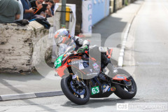 Supersport & Supertwin Free Practice, Parliament Square, Ramsey. Isle of Man TT Races 2024. Photo by Callum Staley (CJS Photography)
