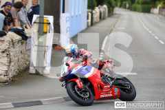 Supersport & Supertwin Free Practice, Parliament Square, Ramsey. Isle of Man TT Races 2024. Photo by Callum Staley (CJS Photography)