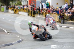 Supersport & Supertwin Free Practice, Parliament Square, Ramsey. Isle of Man TT Races 2024. Photo by Callum Staley (CJS Photography)