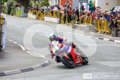 Supersport & Supertwin Free Practice, Parliament Square, Ramsey. Isle of Man TT Races 2024. Photo by Callum Staley (CJS Photography)