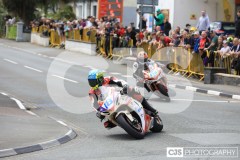 Supersport & Supertwin Free Practice, Parliament Square, Ramsey. Isle of Man TT Races 2024. Photo by Callum Staley (CJS Photography)