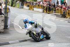 Supersport & Supertwin Free Practice, Parliament Square, Ramsey. Isle of Man TT Races 2024. Photo by Callum Staley (CJS Photography)