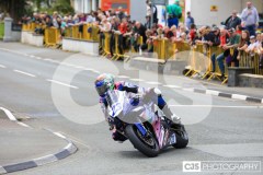 Supersport & Supertwin Free Practice, Parliament Square, Ramsey. Isle of Man TT Races 2024. Photo by Callum Staley (CJS Photography)
