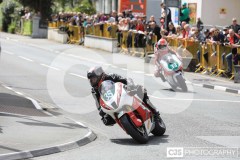 Supersport & Supertwin Free Practice, Parliament Square, Ramsey. Isle of Man TT Races 2024. Photo by Callum Staley (CJS Photography)
