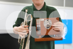 Winner of Class B2a Instrumental Solo - Brass (Years 7 & 8) Teddy Price. The Manx Music, Speech & Dance Festival 2025. Photo by Callum Staley (CJS Photography)
