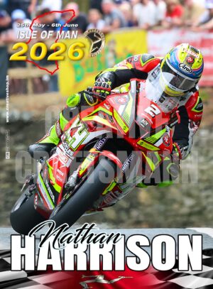Nathan Harrison - Isle of Man 2026 (Union Mills Poster)